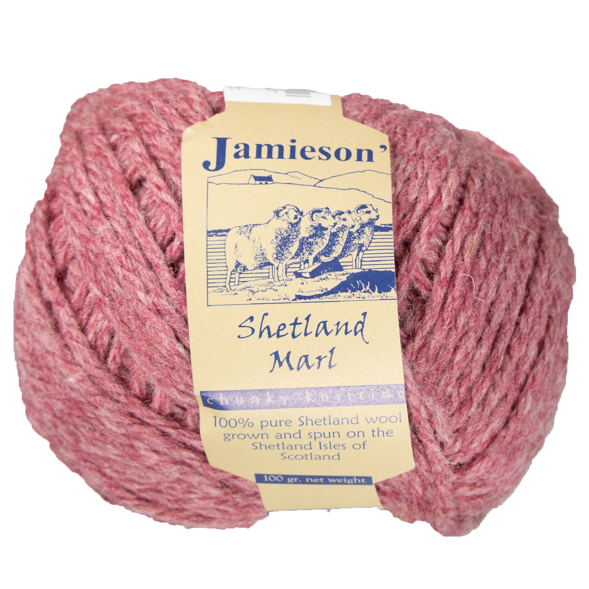 Jamieson's of Shetland Marl Chunky Yarn - 172 Romance - Zoom Image