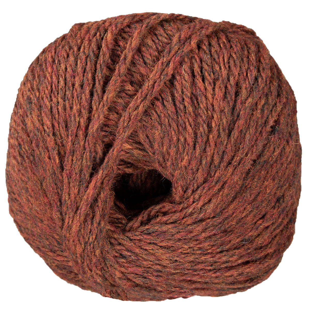 Jamieson's of Shetland Marl Chunky Yarn - 199 Copper Beech - Extra Image