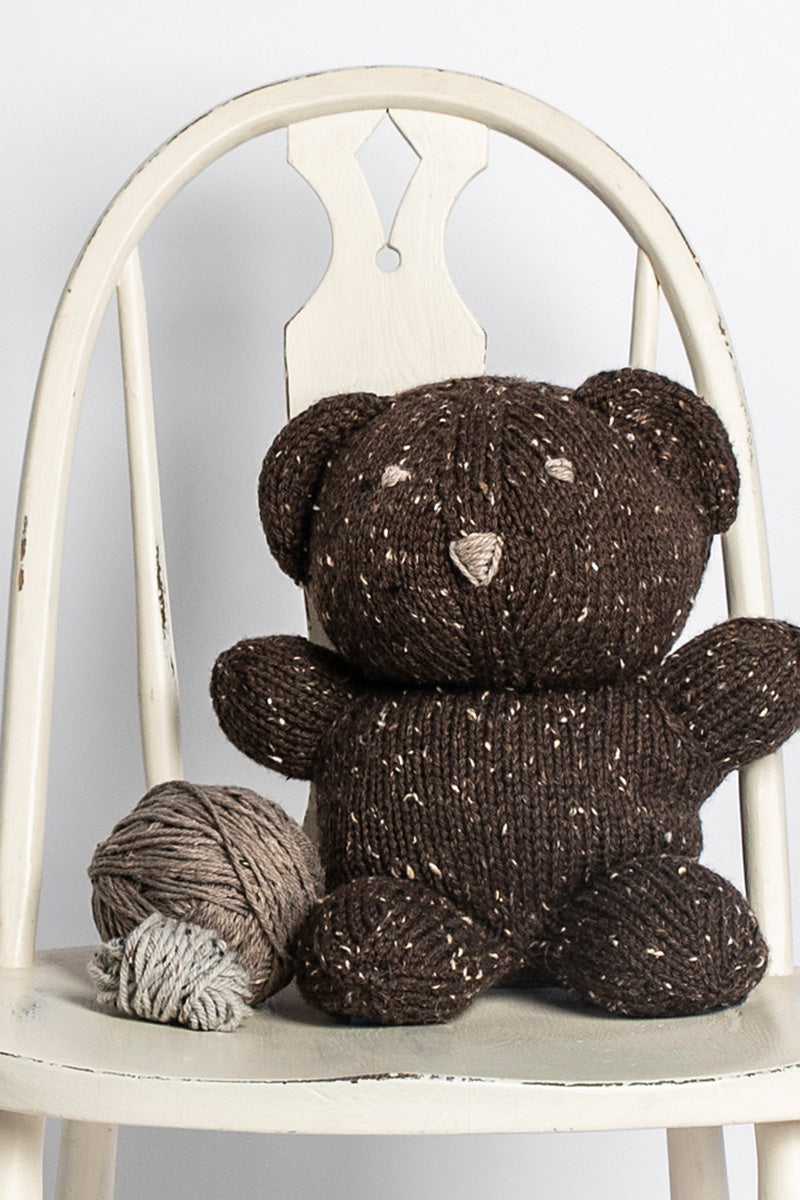 Blue Sky Fibers - Woolstok Tweed Patterns - Bibbo Bear - PDF Download - Extra Image
