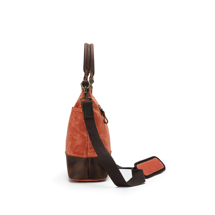 della Q Maker's Canvas Tote - Orange - Extra Image