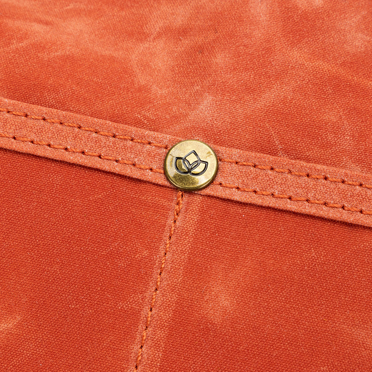 della Q Maker's Canvas Tote - Orange - Extra Image