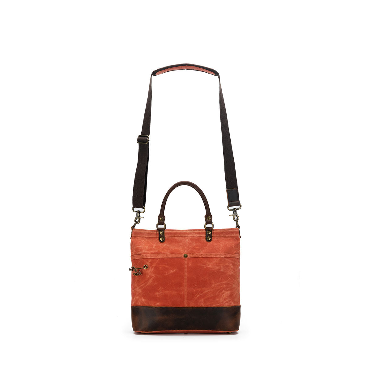 della Q Maker's Canvas Tote - Orange - Extra Image
