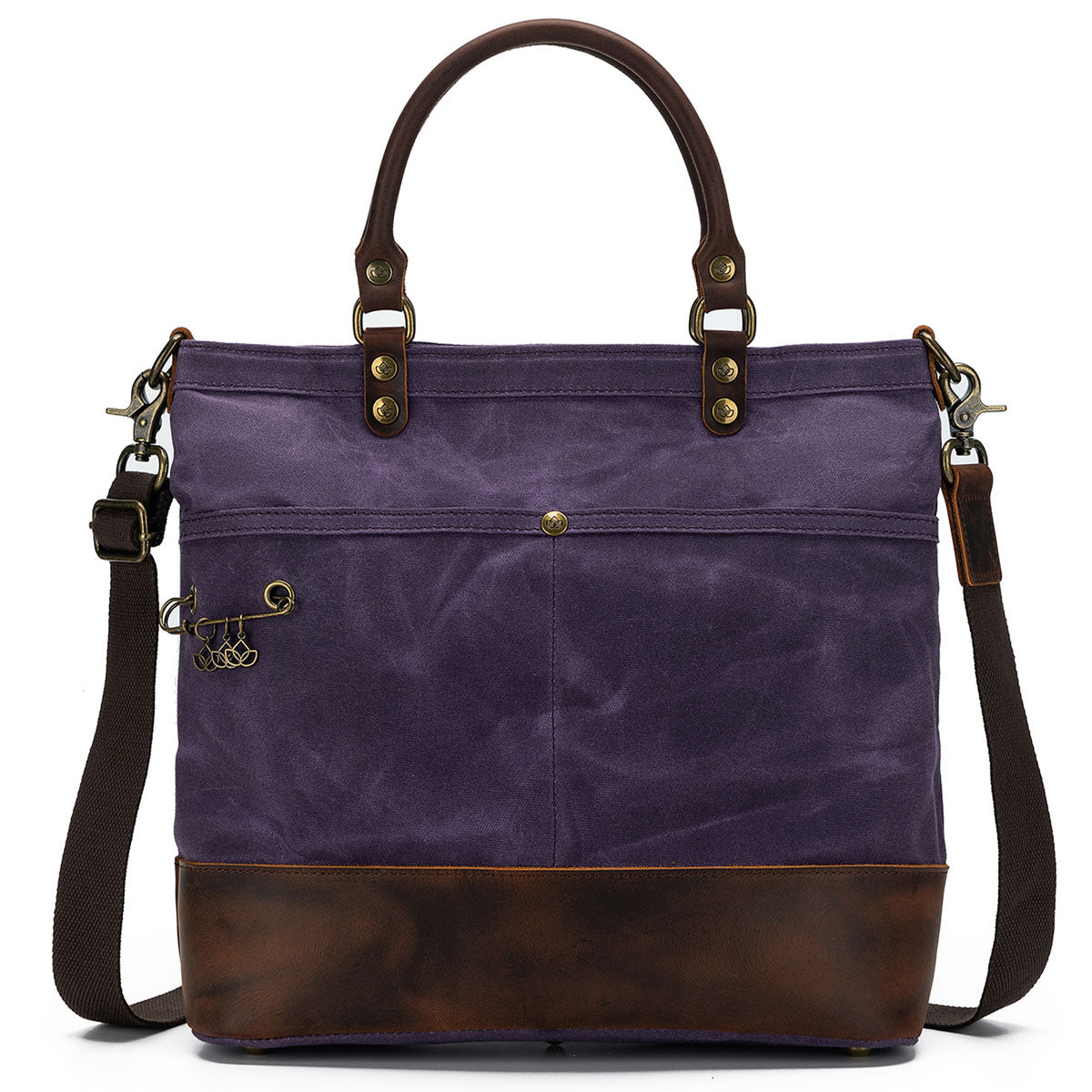 della Q Maker's Canvas Tote - Purple - Extra Image
