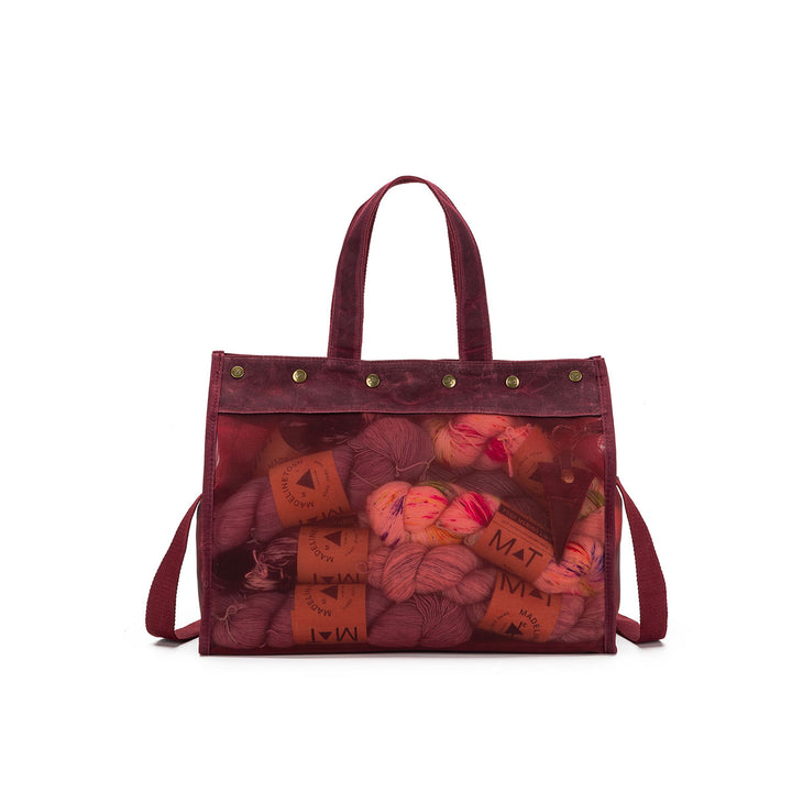 della Q Maker's Mesh Tote - Mustard - Extra Image