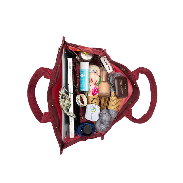 della Q Maker's Mesh Tote - Purple - Extra Image