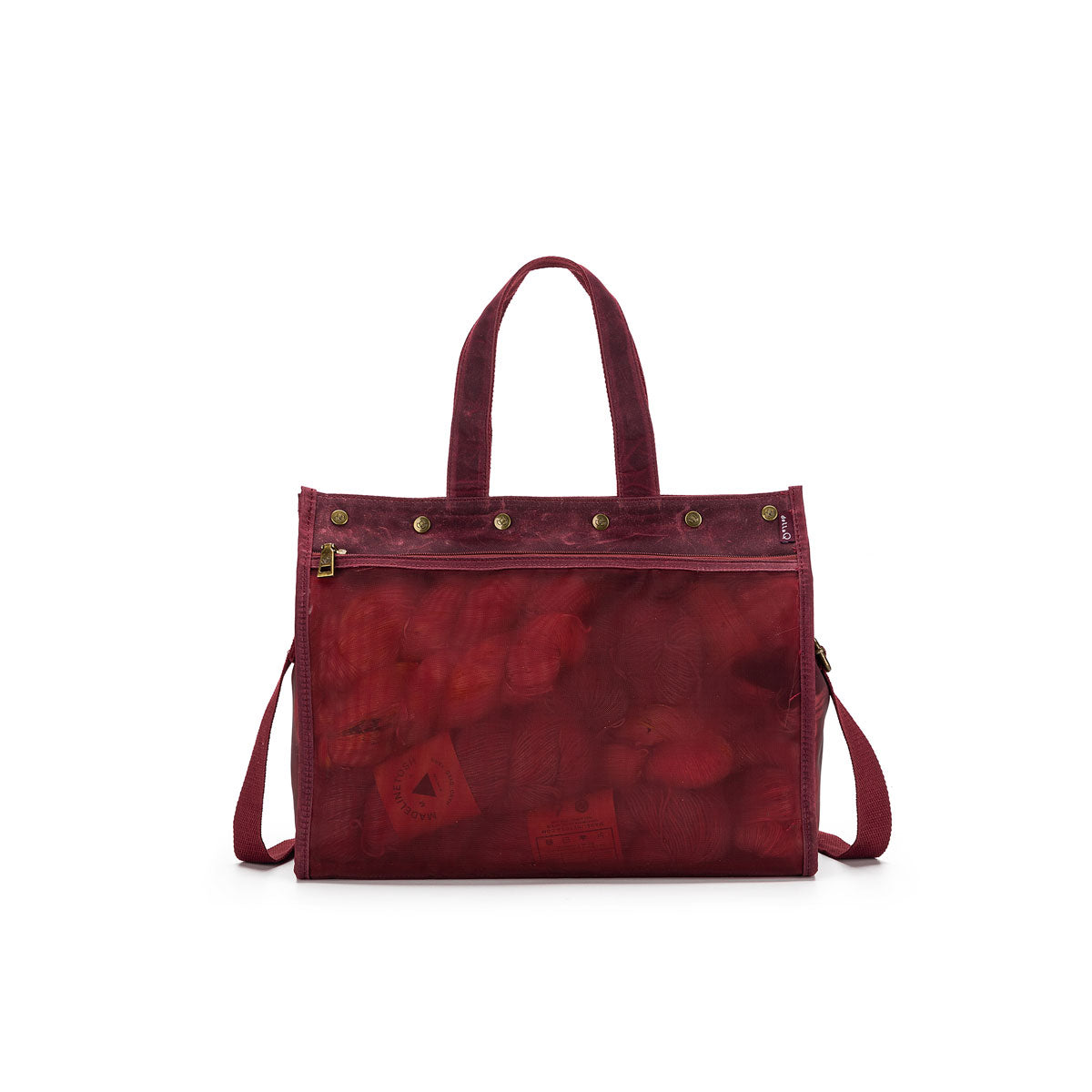 della Q Maker's Mesh Tote - Purple - Extra Image