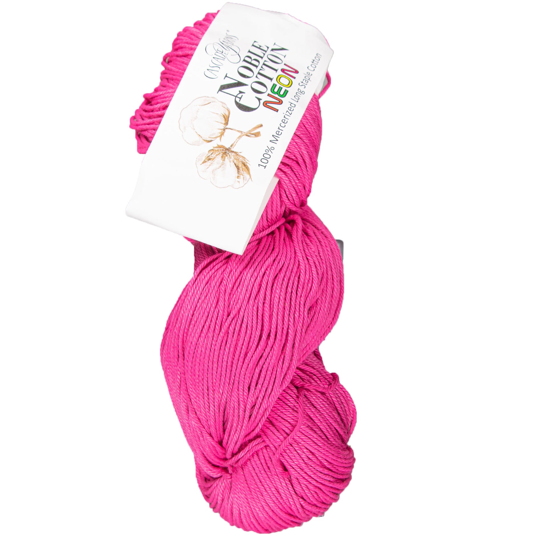 Cascade Yarns Noble Cotton Yarn - 404 Pink - Zoom Image
