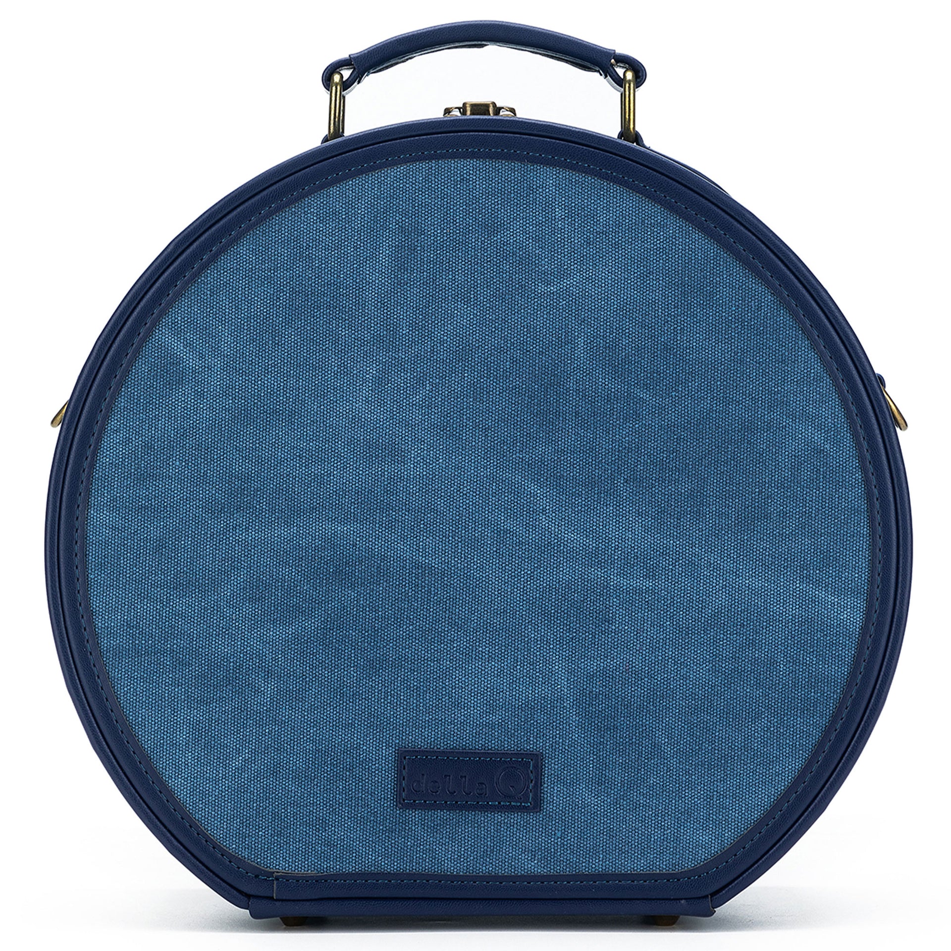della Q Maker's Hat Box - Indigo - Zoom Image

