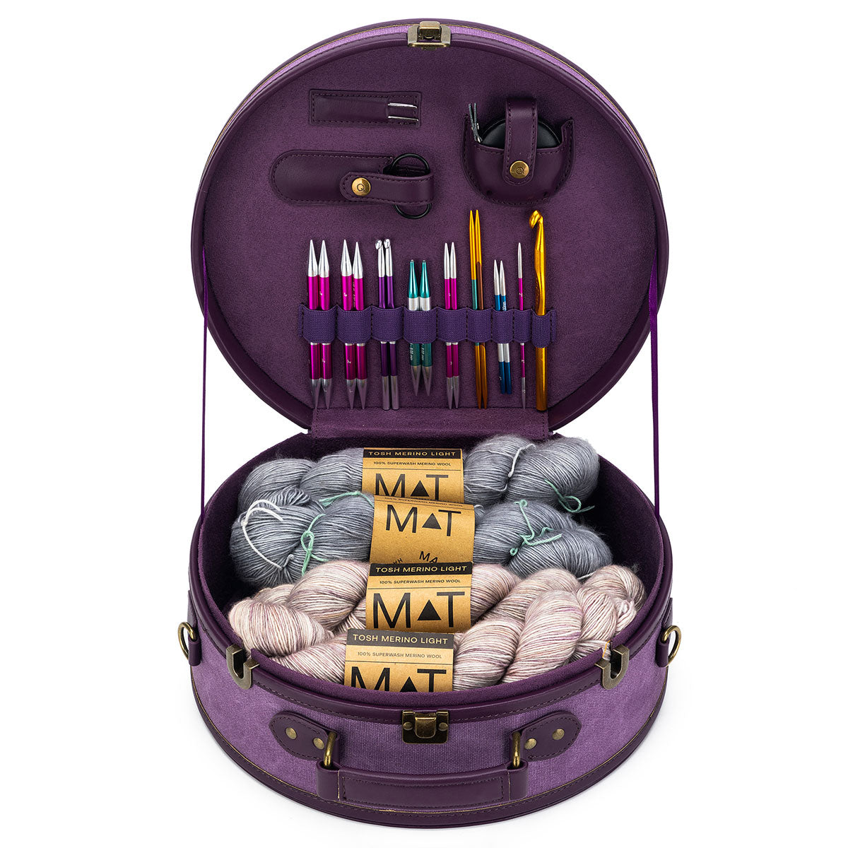 della Q Maker's Hat Box - Indigo - Extra Image