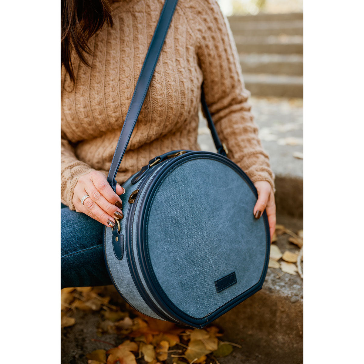 della Q Maker's Hat Box - Indigo - Extra Image