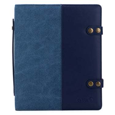 della Q Hook & Needle Notebook - Indigo - Zoom Image