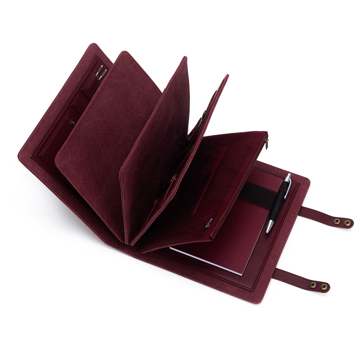 della Q Hook & Needle Notebook - Indigo - Extra Image