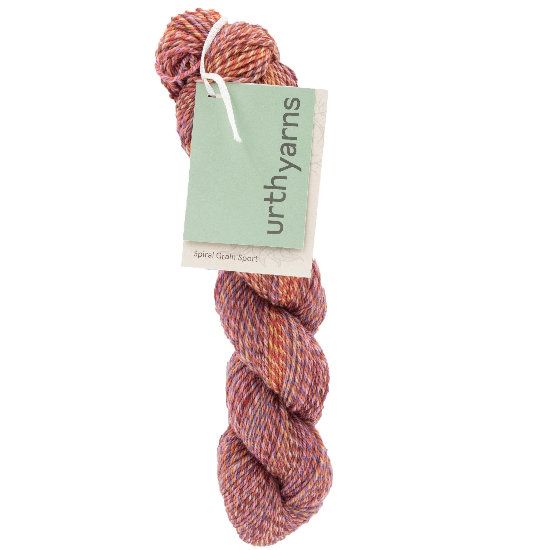 Urth Yarns Spiral Grain Yarn - Crabapple - Zoom Image
