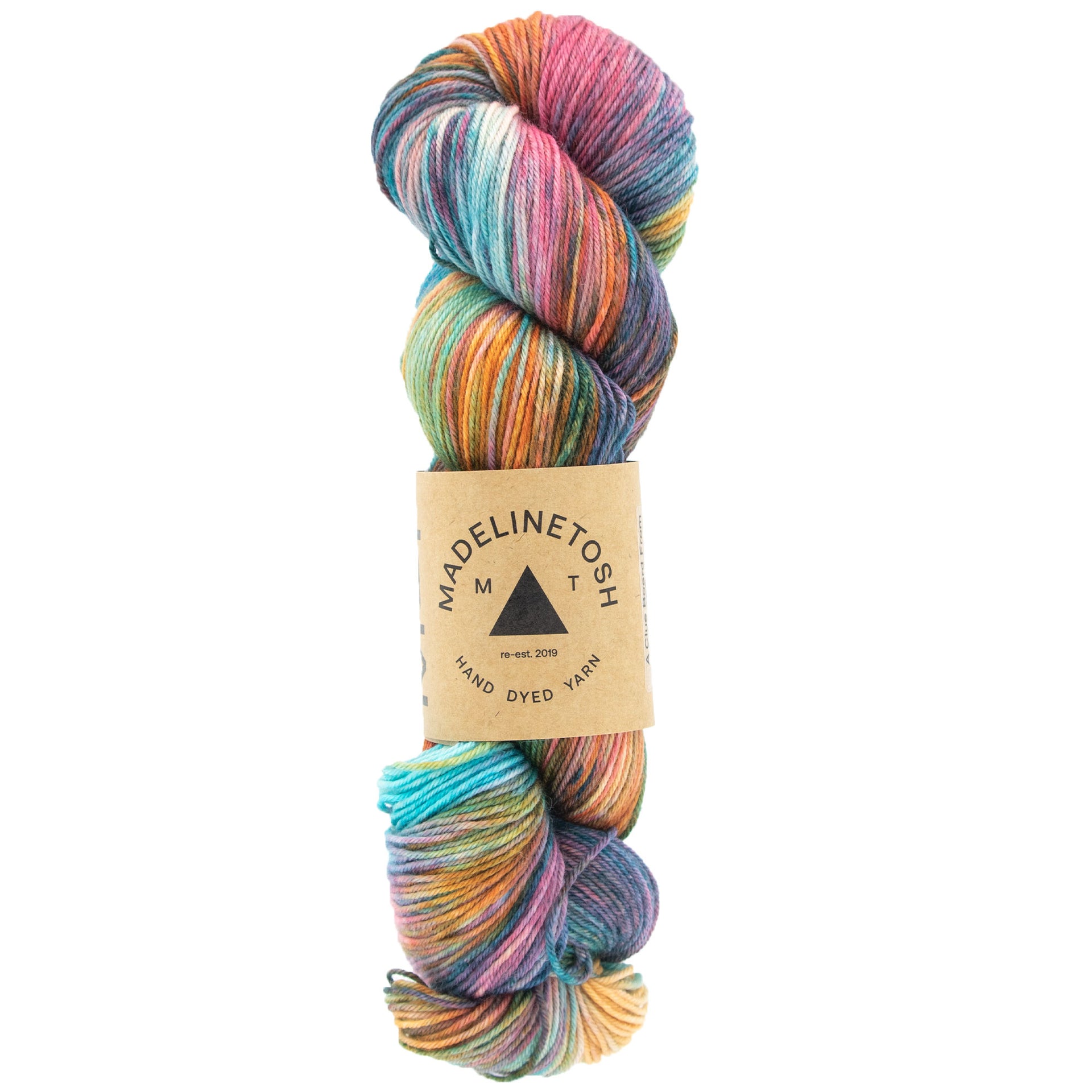 Madelinetosh Woolcycle Sport Yarn - A Clue Board from 1984 - Zoom Image
