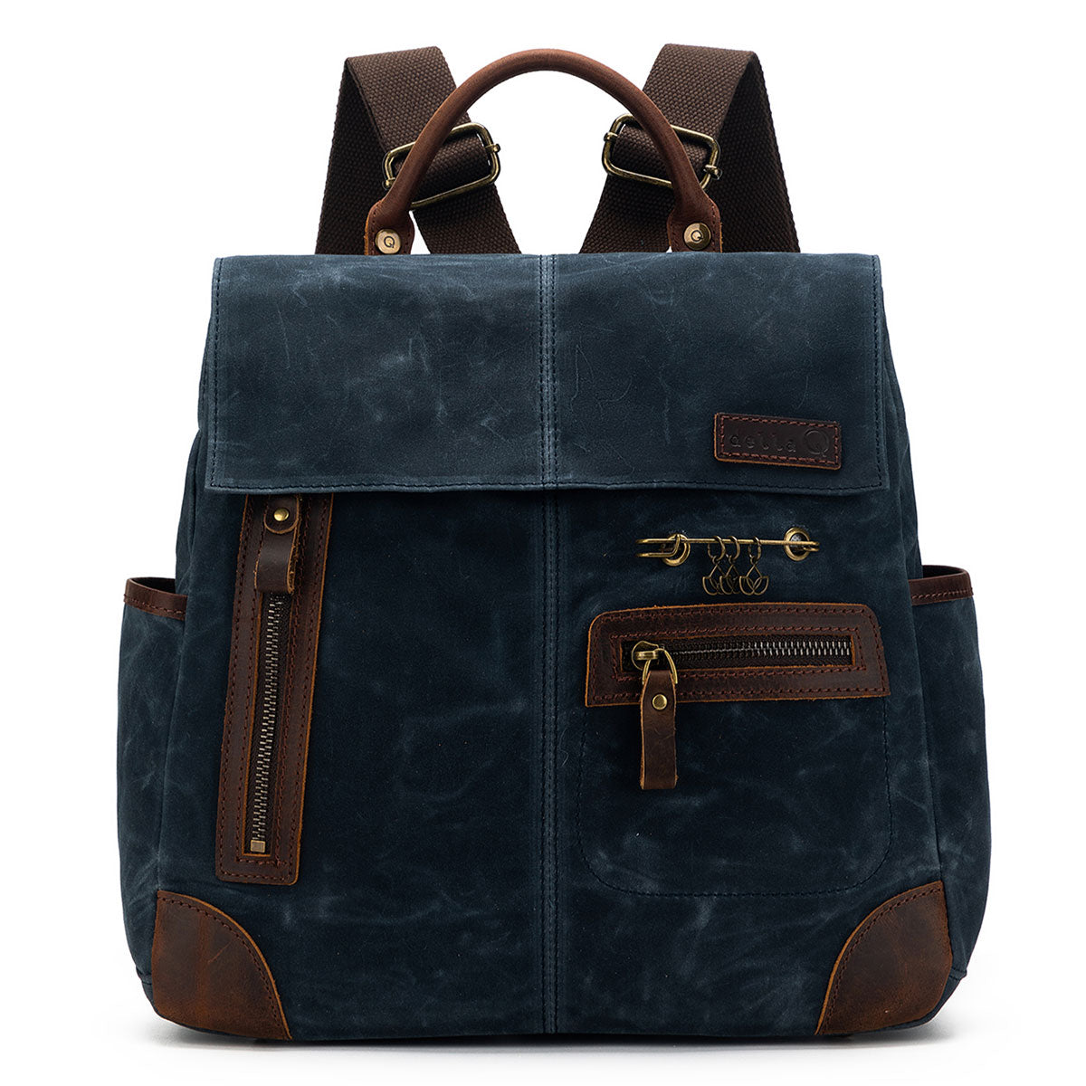 della Q Maker's Midi Backpack - Blue - Extra Image

