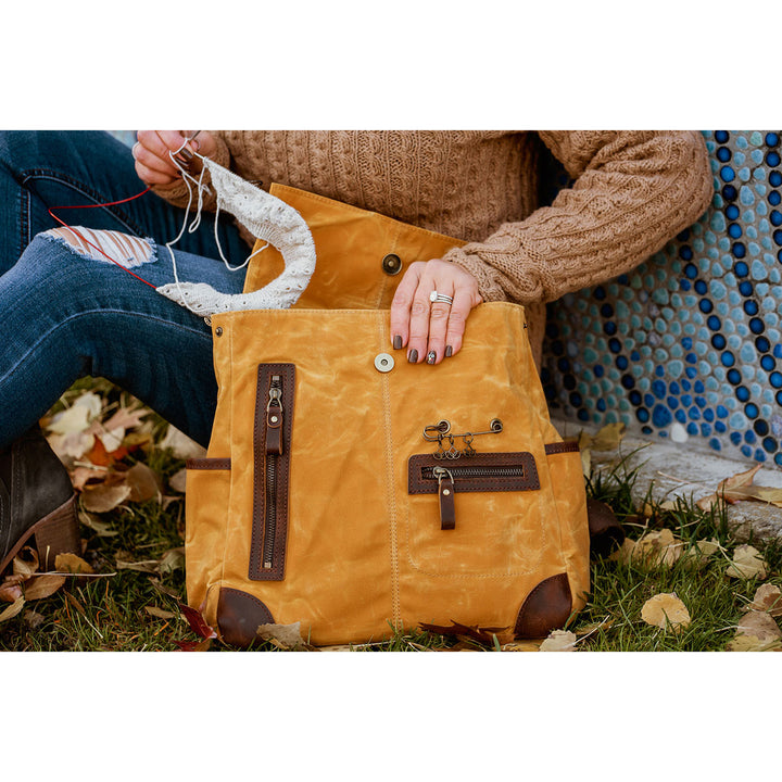della Q Maker's Midi Backpack - Blue - Extra Image