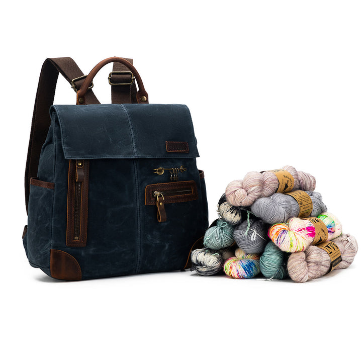 della Q Maker's Midi Backpack - Mustard - Extra Image