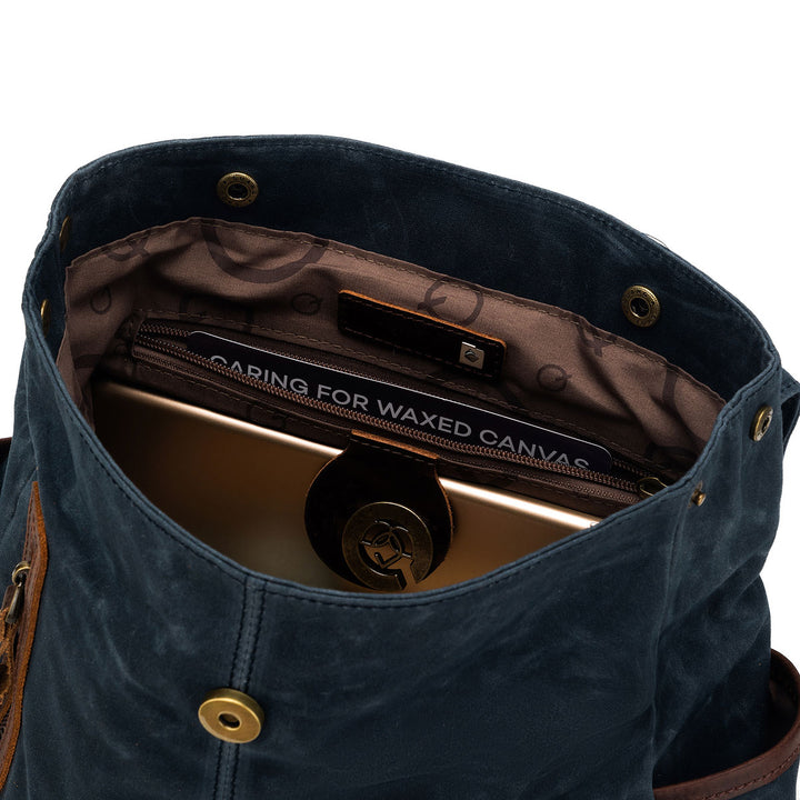 della Q Maker's Midi Backpack - Mustard - Extra Image