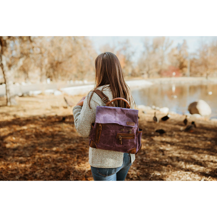 della Q Maker's Midi Backpack - Olive - Extra Image