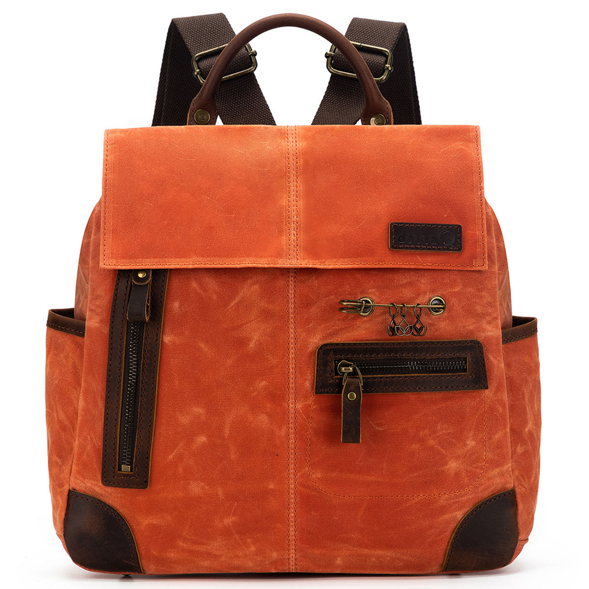 della Q Maker's Midi Backpack - Orange - Extra Image