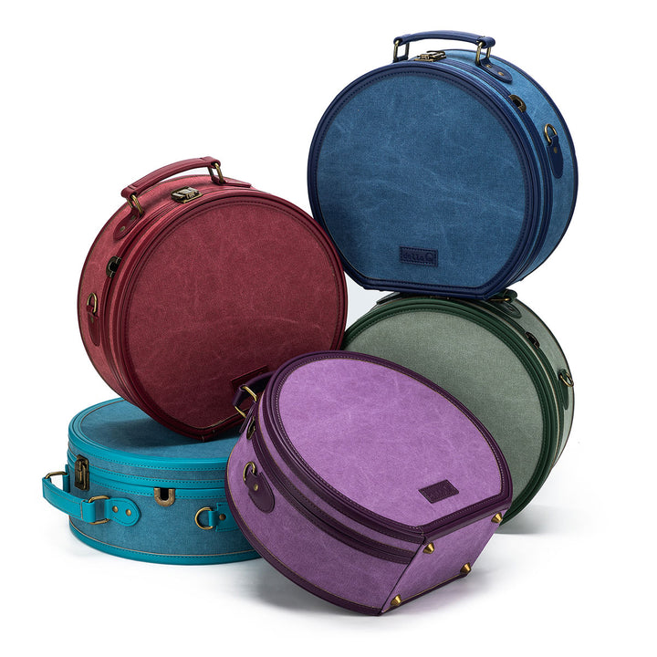 della Q Maker's Hat Box - Maroon - Extra Image