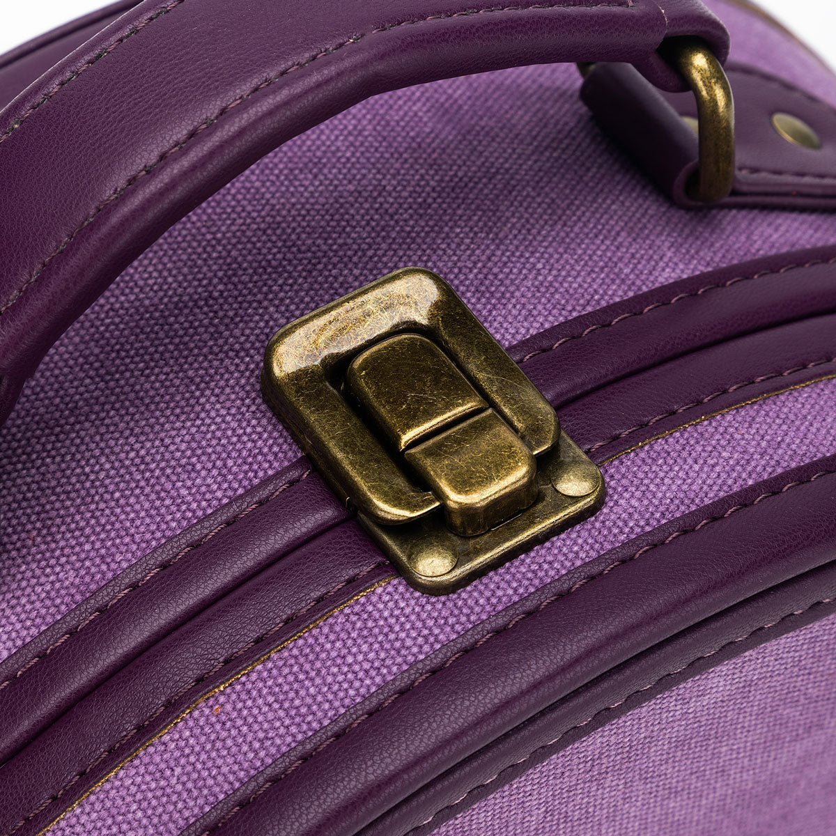 della Q Maker's Hat Box - Maroon - Extra Image