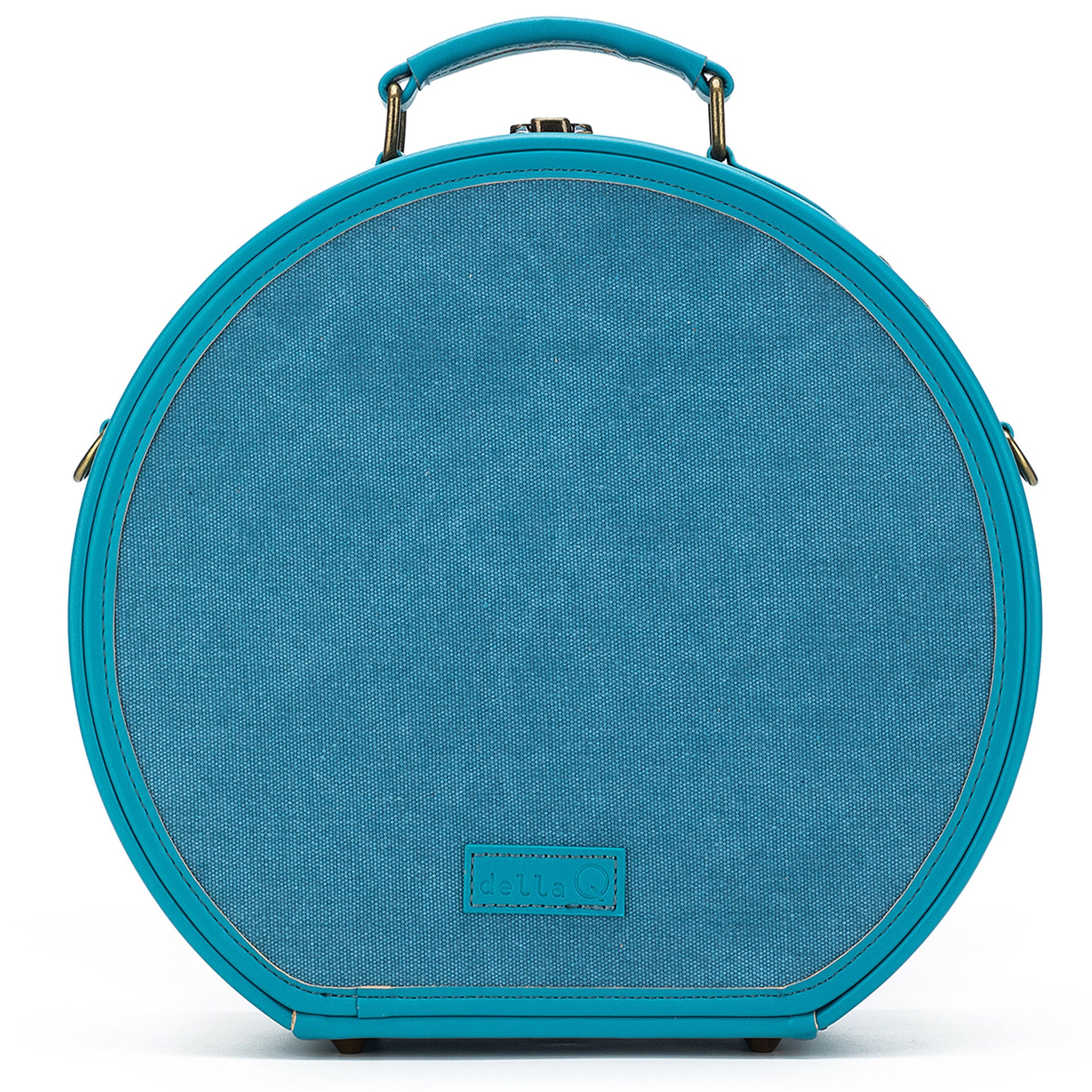 della Q Maker's Hat Box - Teal - Zoom Image
