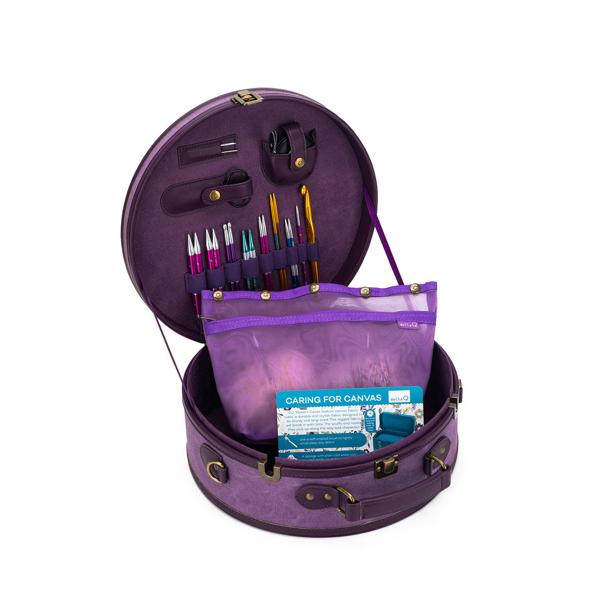 della Q Maker's Hat Box - Teal - Extra Image
