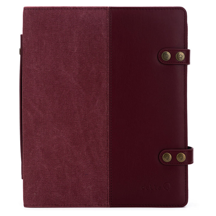 della Q Hook & Needle Notebook - Maroon - Extra Image