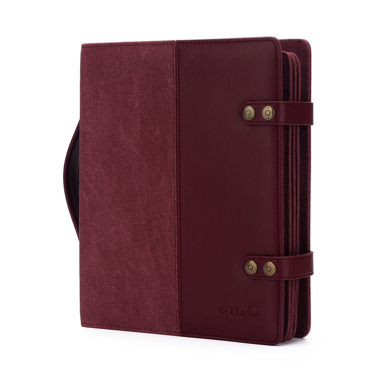 della Q Hook & Needle Notebook - Plum - Extra Image