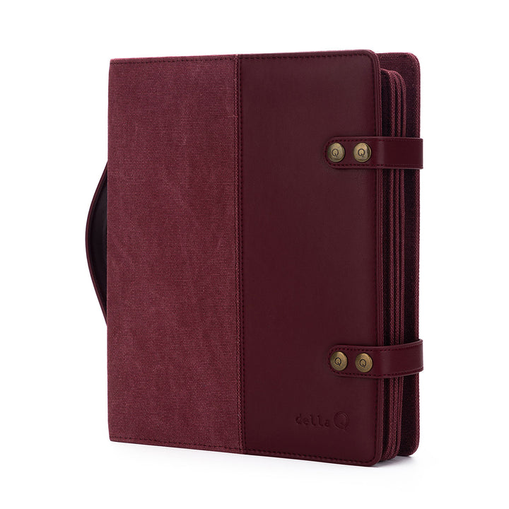 della Q Hook & Needle Notebook - Plum - Extra Image