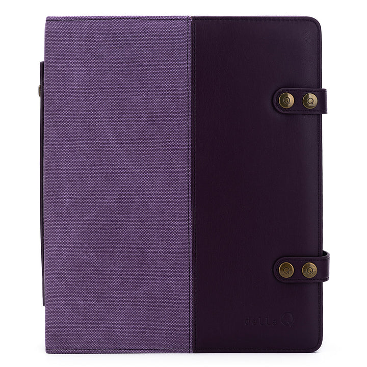 della Q Hook & Needle Notebook - Plum - Extra Image