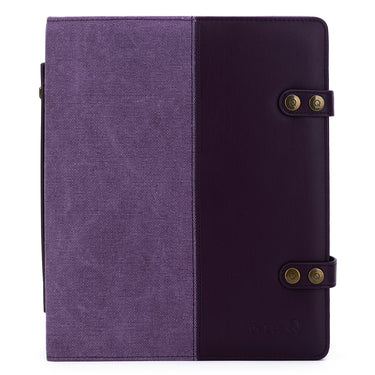 della Q Hook & Needle Notebook - Plum - Zoom Image