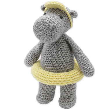 Hardicraft Plush Toys - Henny Hippo (Crochet) - Zoom Image