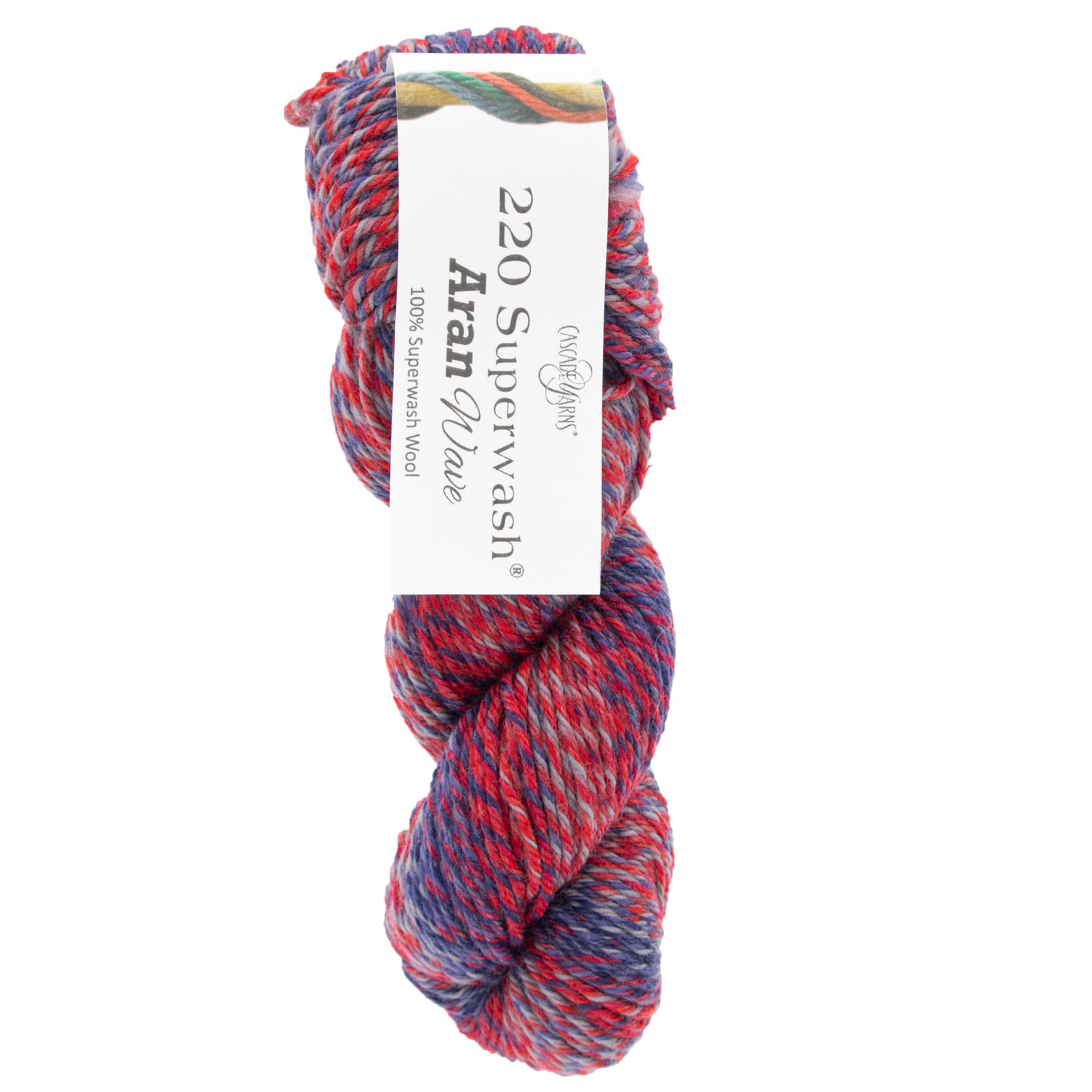 Cascade Yarns 220 Superwash Aran Wave Yarn - 107 Boston - Zoom Image
