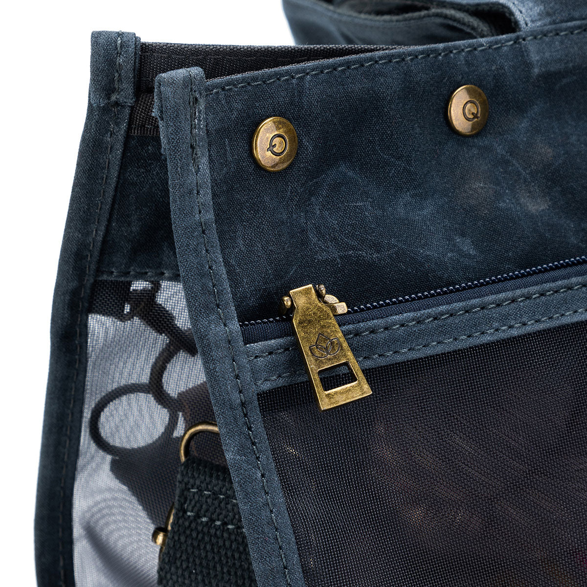 della Q Maker's Mesh Tote - Blue - Extra Image