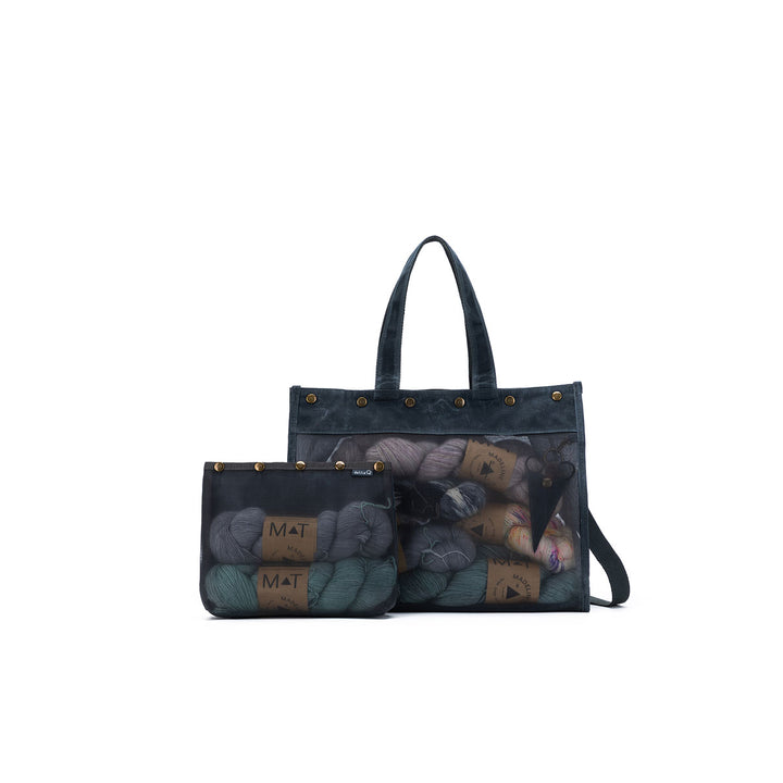 della Q Maker's Mesh Tote - Blue - Extra Image