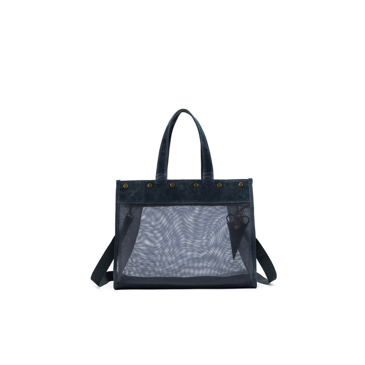 della Q Maker's Mesh Tote - Blue - Extra Image