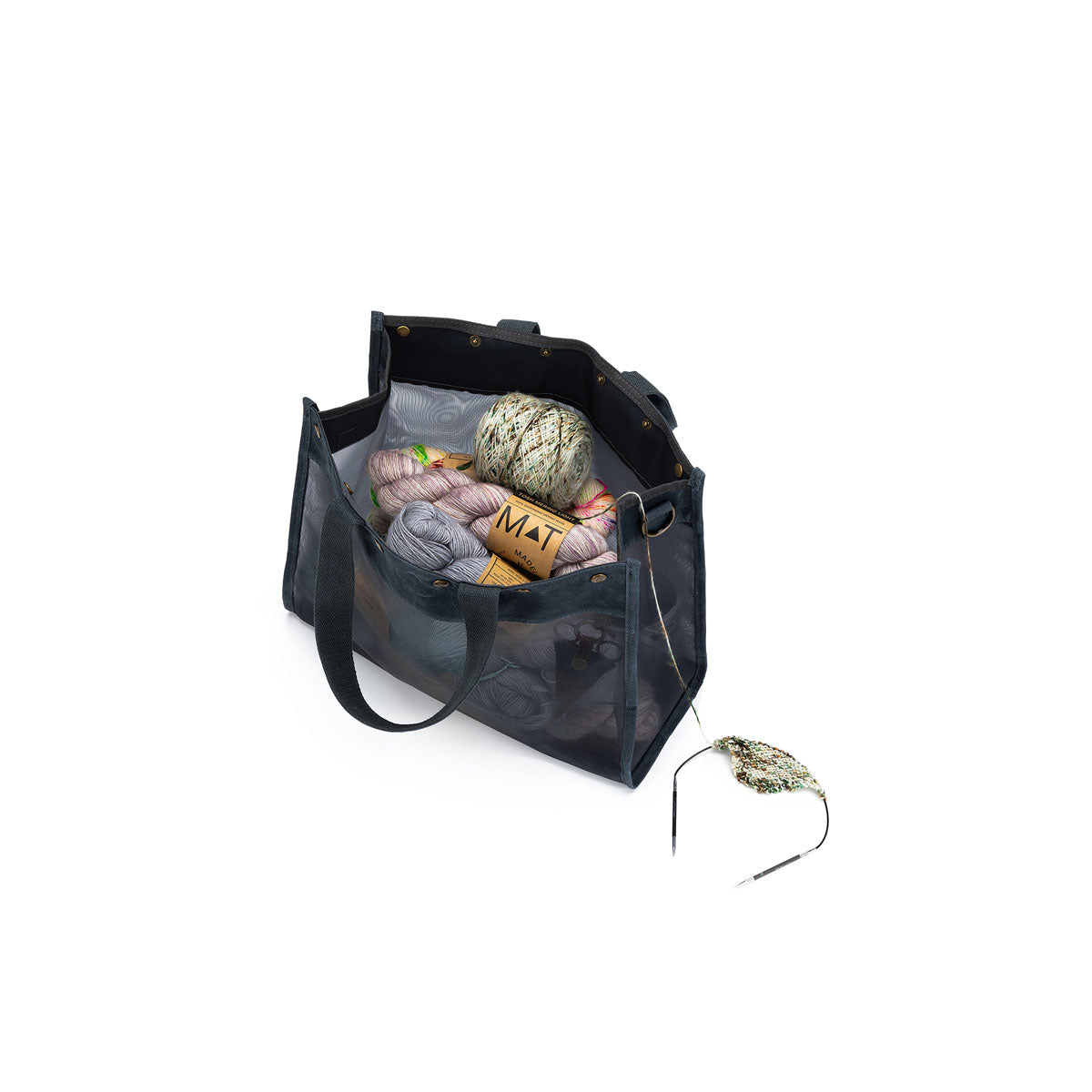 della Q Maker's Mesh Tote - Blue - Extra Image