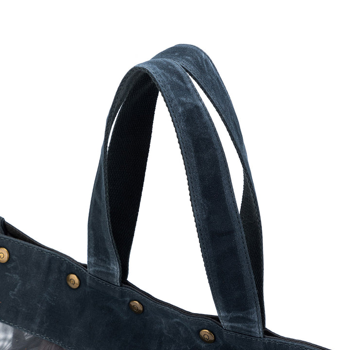 della Q Maker's Mesh Tote - Blue - Extra Image