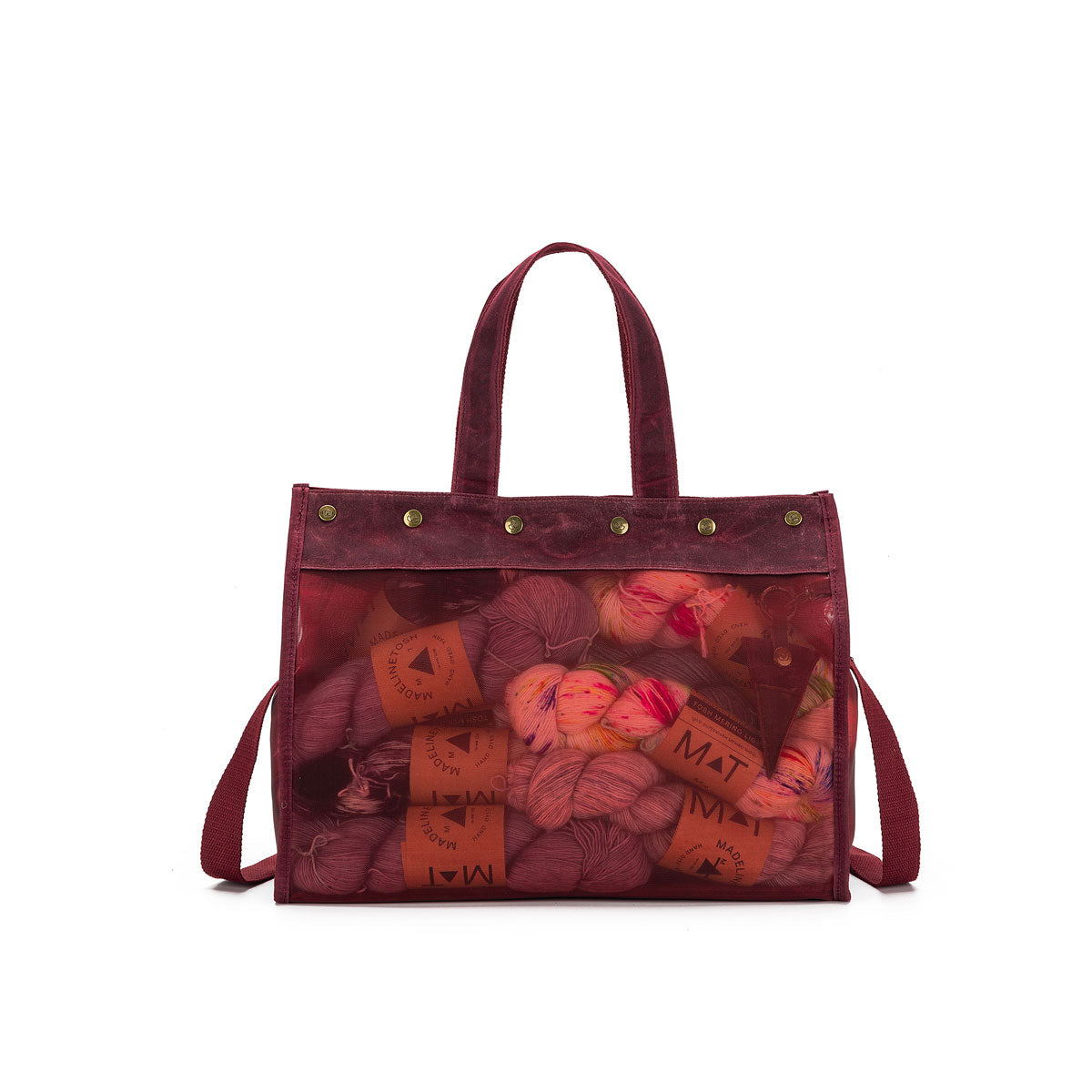 della Q Maker's Mesh Tote - Teal - Extra Image