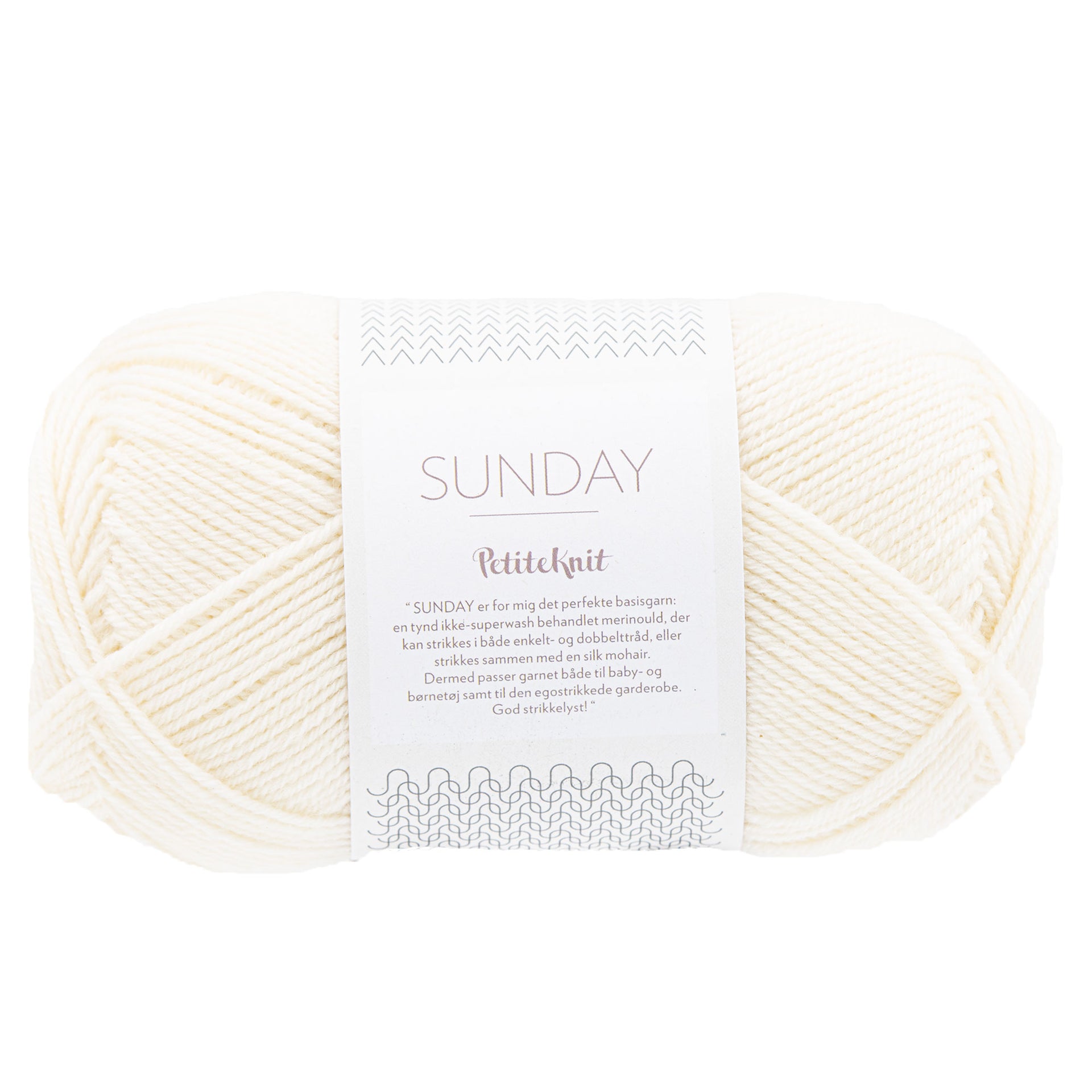 Sandnes Garn  Sunday Yarn - 1012 Whipped Cream (Petite Knits Color Palette) - Zoom Image
