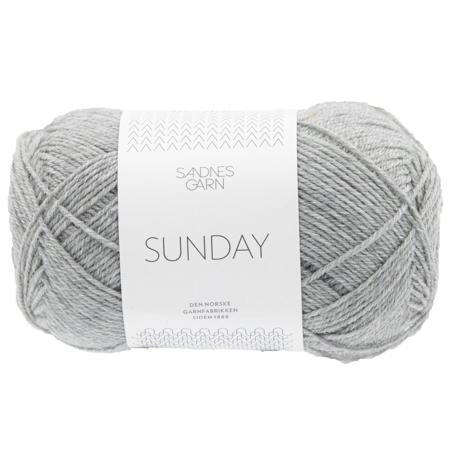 Sandnes Garn  Sunday Yarn - 1042 Gray Heather - Zoom Image
