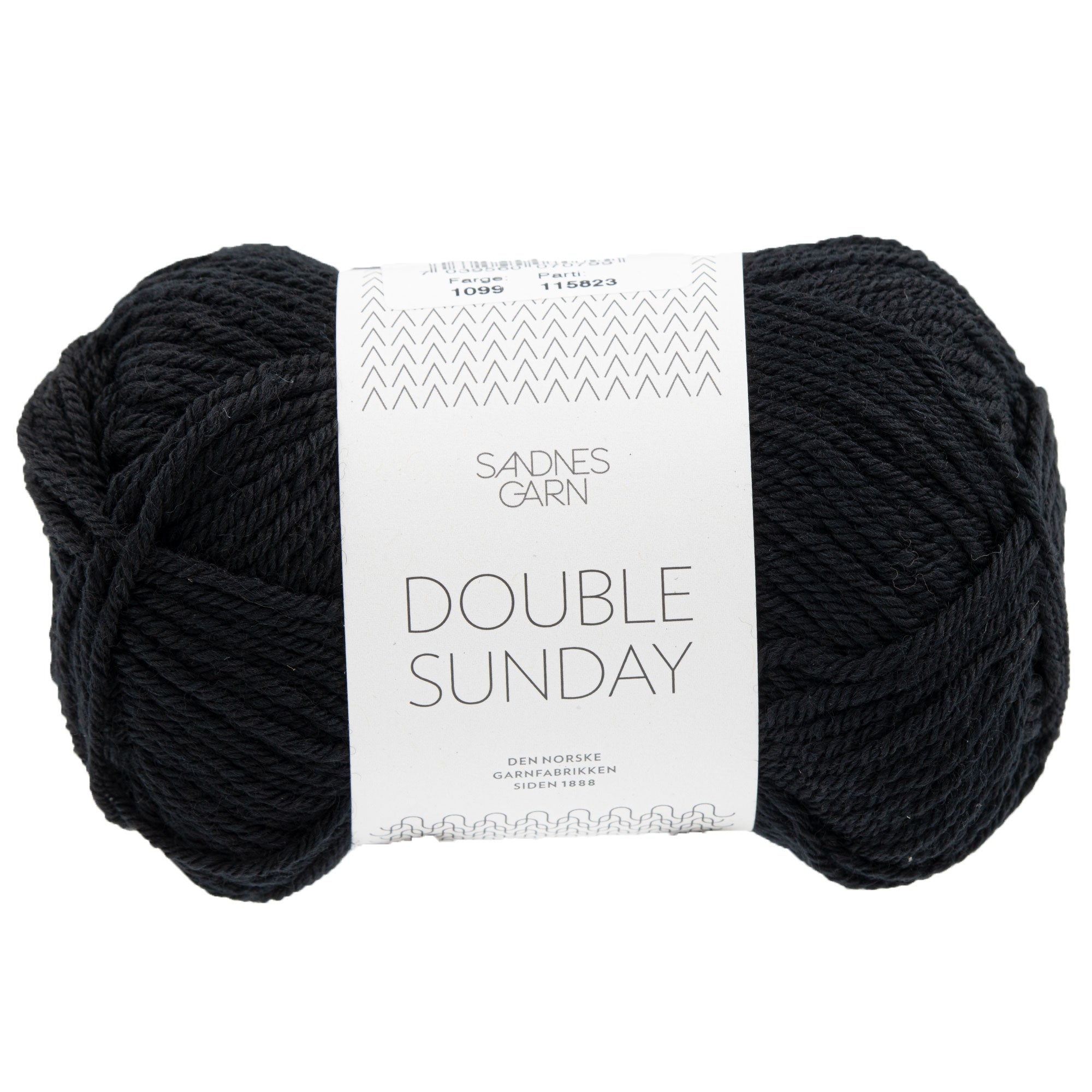 Sandnes Garn  Double Sunday Yarn - 1099 Black - Zoom Image