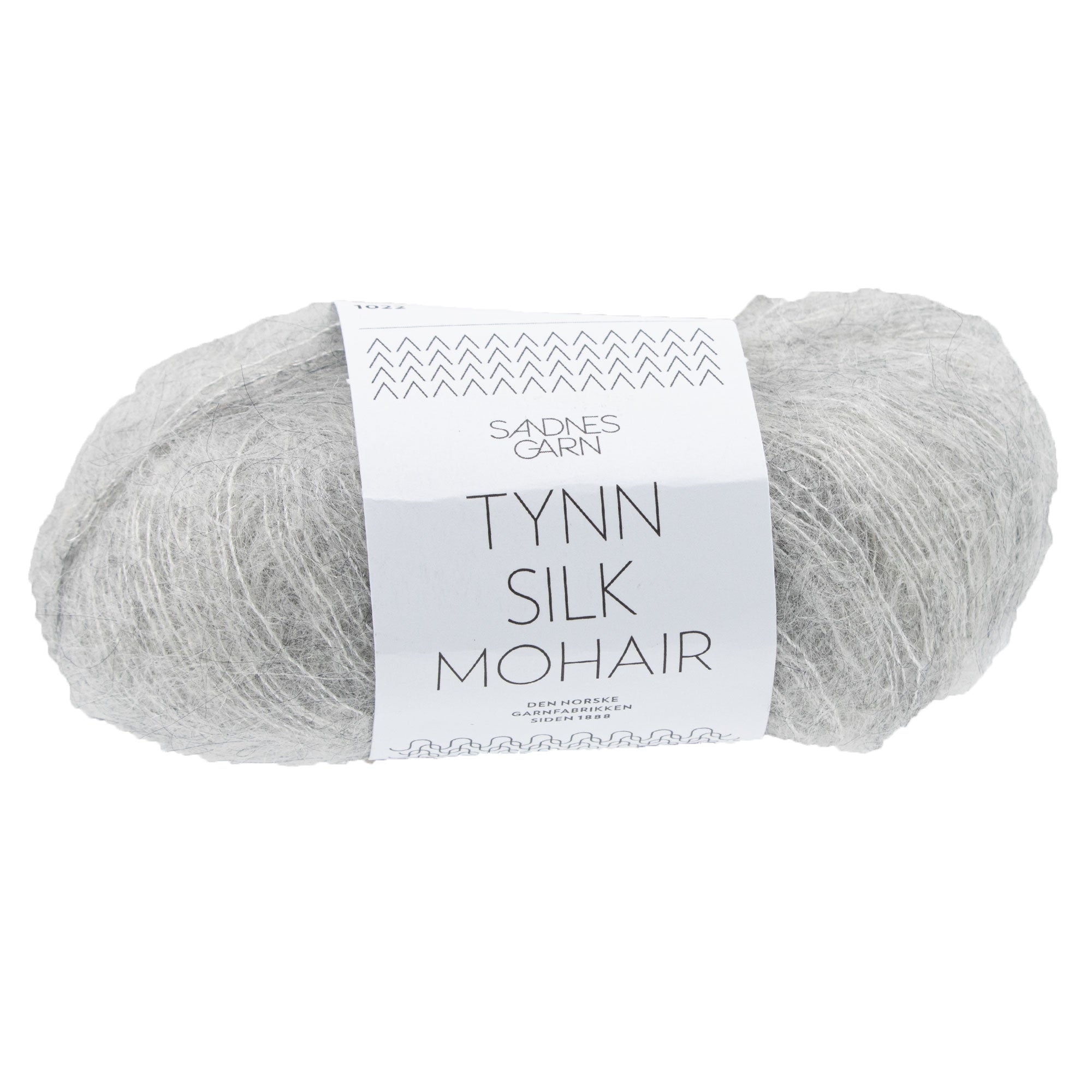 Sandnes Garn  Tynn Silk Mohair Yarn - 1022 Light Gray - Zoom Image