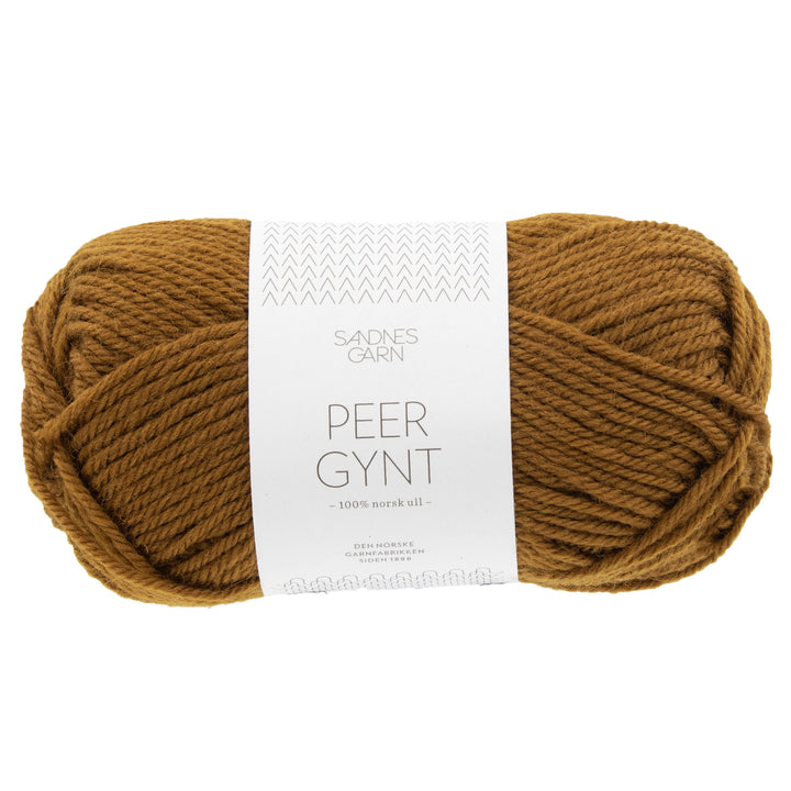 Sandnes Garn  Peer Gynt Yarn - 2564 Golden Brown - Zoom Image
