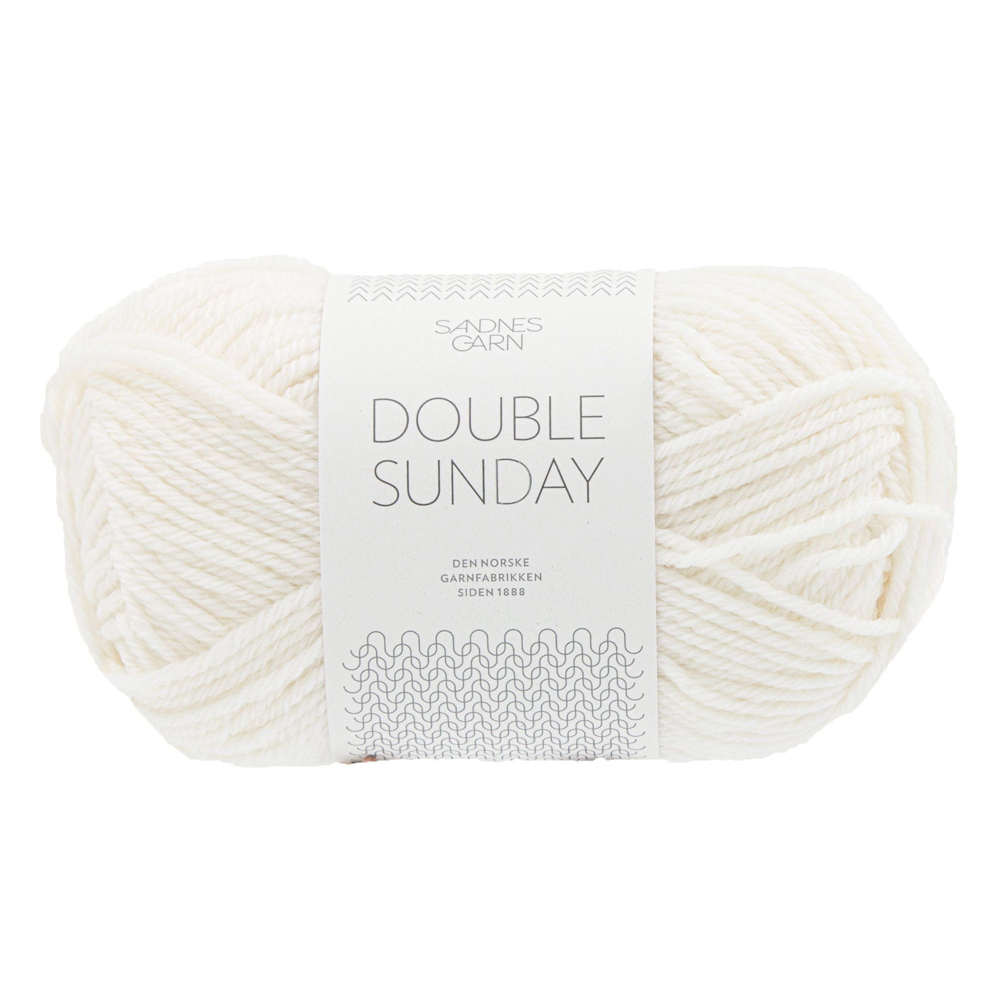 Sandnes Garn  Double Sunday Yarn - 1001 White - Zoom Image