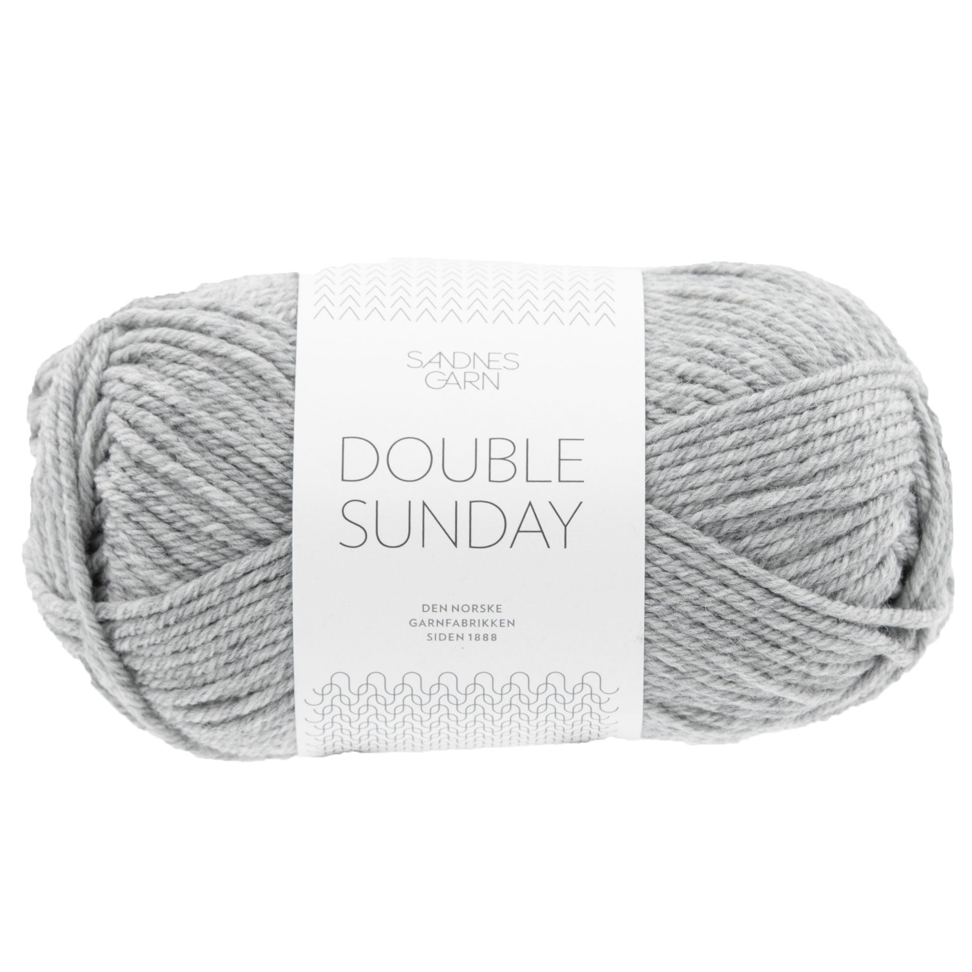 Sandnes Garn  Double Sunday Yarn - 1042 Grey Heather - Zoom Image