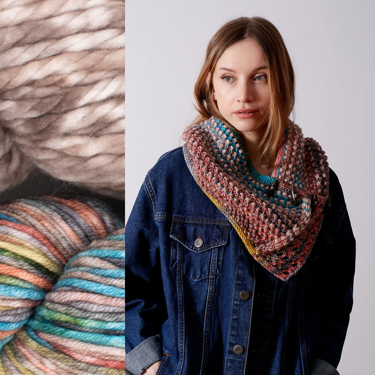 Urth Yarns Vitray Cowl Kits - 7062 & 4027 - Extra Image