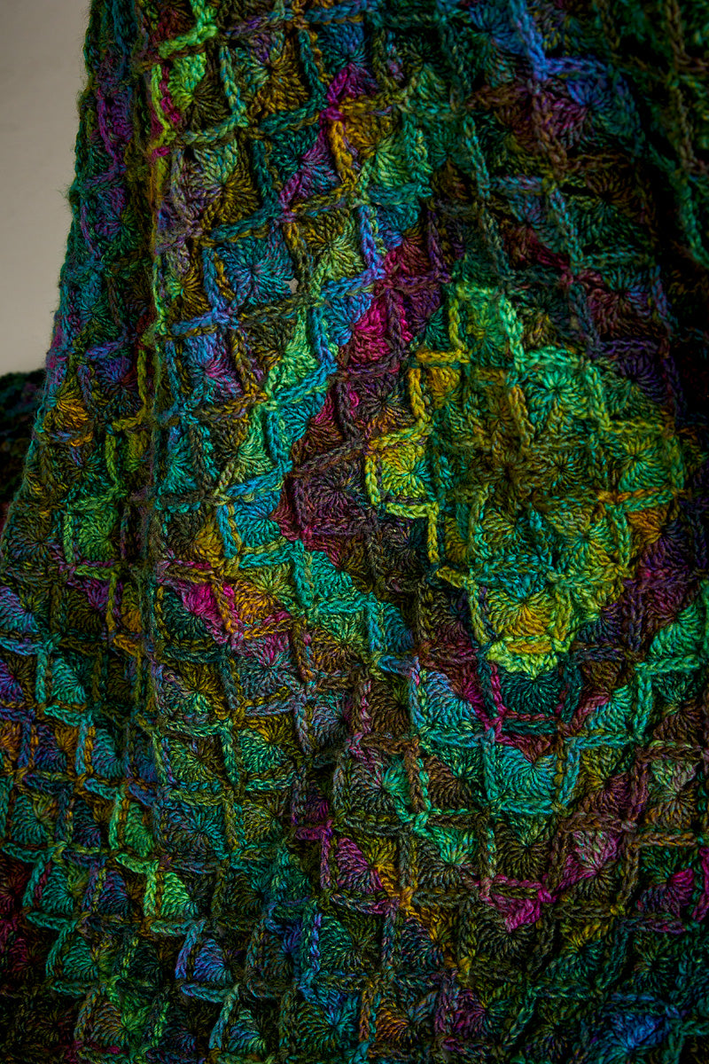 Sirdar Jewelspun Patterns - 10724 Ornamentals Blanket - PDF Download - Extra Image
